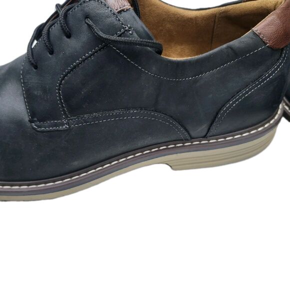 Florsheim Norwalk Cap Toe Oxford Dress Shoes Mens 13M Comfortech Black Leather
